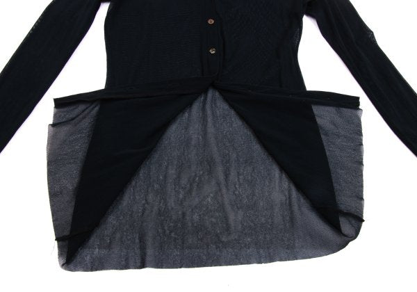 Jean Paul GAULTIER CLASSIQUE Power Cardigan Black Size 40