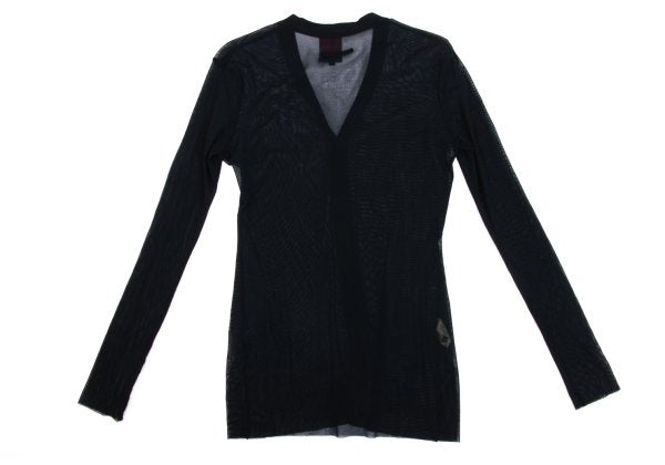 Jean Paul GAULTIER CLASSIQUE Power Cardigan Black Size 40