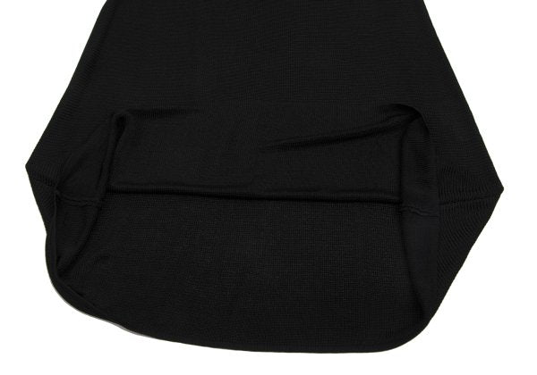 ANTEPRIMA Rayon Mesh Sleeveless Midi Dress Black Size M