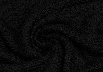 ANTEPRIMA Rayon Mesh Sleeveless Midi Dress Black Size M