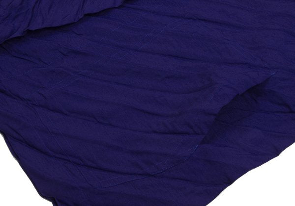 ISSEY MIYAKE Pleated 1-Button Jacket Purple Size 2