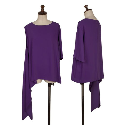 MM6 MAISON MARGIELA 19SS Asymmetric Blouse Purple Size 36