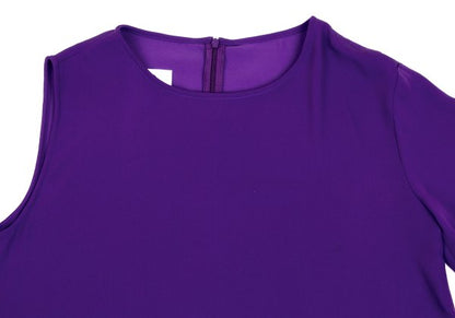 MM6 MAISON MARGIELA 19SS Asymmetric Blouse Purple Size 36