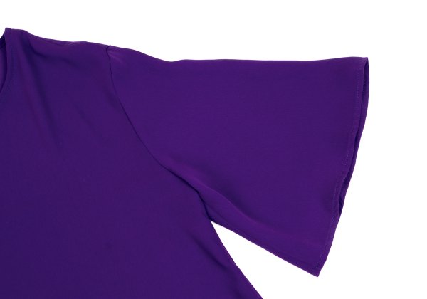 MM6 MAISON MARGIELA 19SS Asymmetric Blouse Purple Size 36