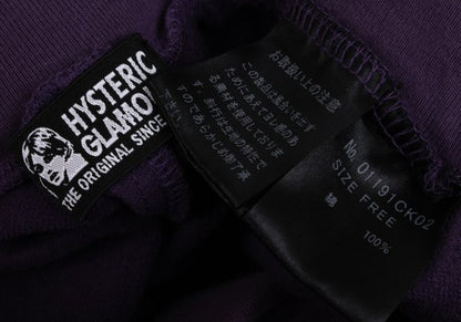 HYSTERIC GLAMOUR Girl Print Side Taping Skirt Size F
