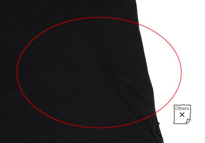 Yohji Yamamoto POUR HOMME Cotton Frill T-Shirt Black Size 3