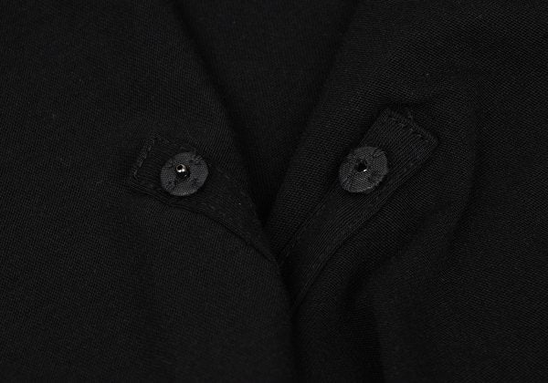 Yohji Yamamoto FEMME Black Gathered Drape Cardigan Size 2