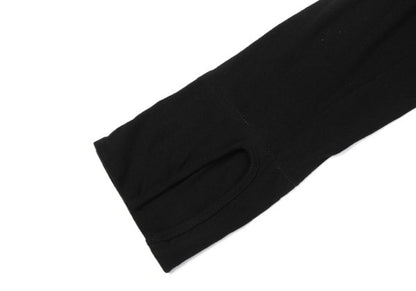 Yohji Yamamoto FEMME Black Gathered Drape Cardigan Size 2