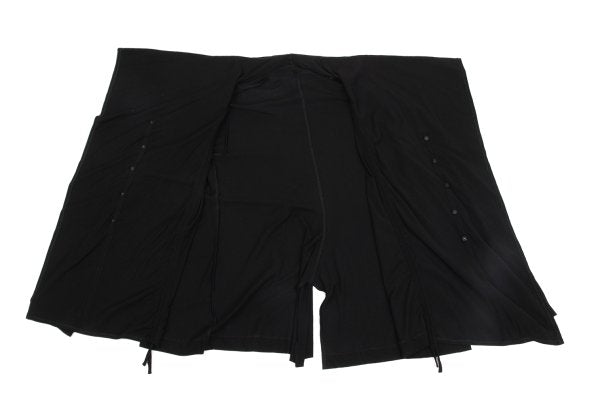 Yohji Yamamoto FEMME Black Gathered Drape Cardigan Size 2