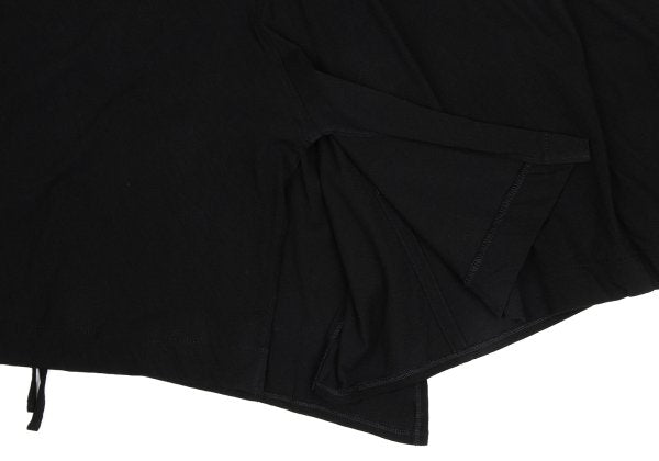 Yohji Yamamoto FEMME Black Gathered Drape Cardigan Size 2