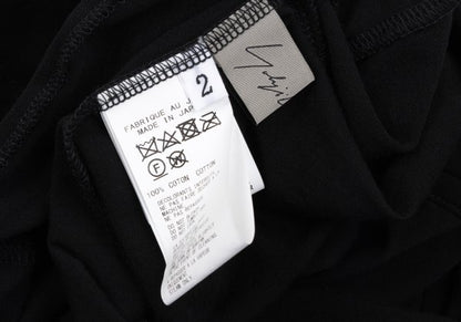 Yohji Yamamoto FEMME Black Gathered Drape Cardigan Size 2