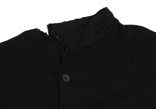 B Yohji Yamamoto 20AW Back Pigment Cardigan Black Size 2