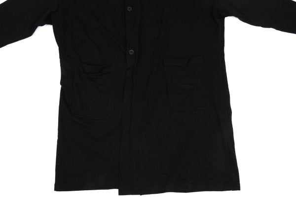 B Yohji Yamamoto 20AW Back Pigment Cardigan Black Size 2