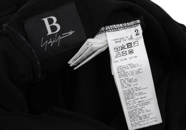 B Yohji Yamamoto 20AW Back Pigment Cardigan Black Size 2