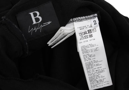 B Yohji Yamamoto 20AW Back Pigment Cardigan Black Size 2