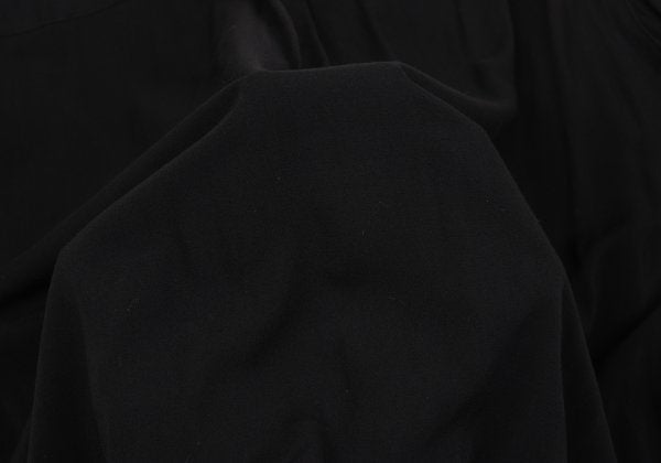 B Yohji Yamamoto 20AW Floral Print Rayon Shirt Black Size 2