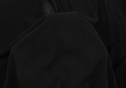 B Yohji Yamamoto 20AW Floral Print Rayon Shirt Black Size 2