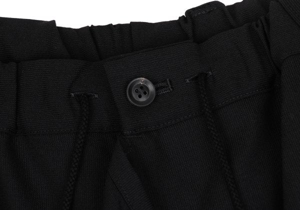 B Yohji Yamamoto 20SS Wool Drape Pocket Pants Black Size 1