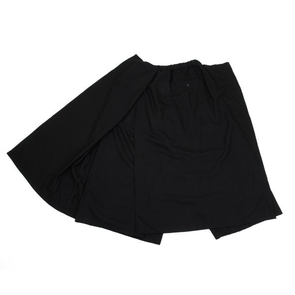 B Yohji Yamamoto 20SS Wool Drape Pocket Pants Black Size 1