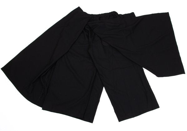 B Yohji Yamamoto 20SS Wool Drape Pocket Pants Black Size 1