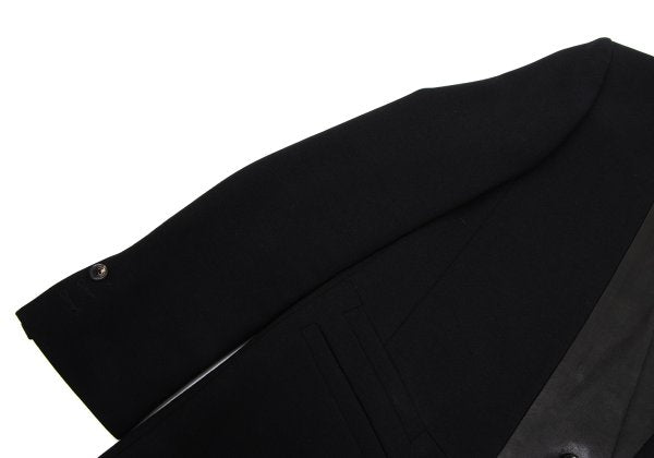 Neil Barrett Leather Paneled Lapel Jacket Size 40