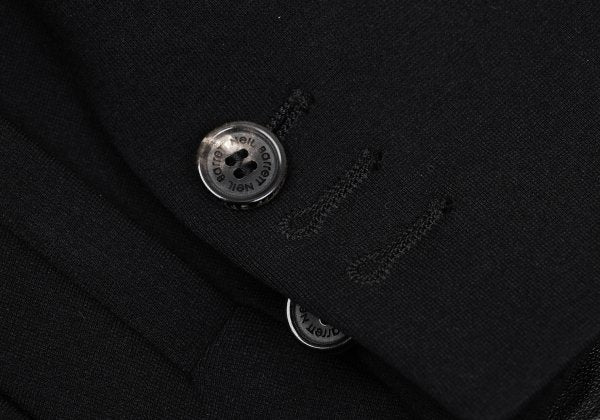 Neil Barrett Leather Paneled Lapel Jacket Size 40