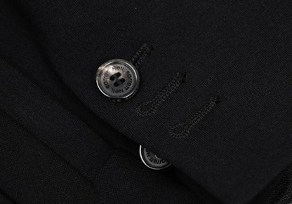 Neil Barrett Leather Paneled Lapel Jacket Size 40