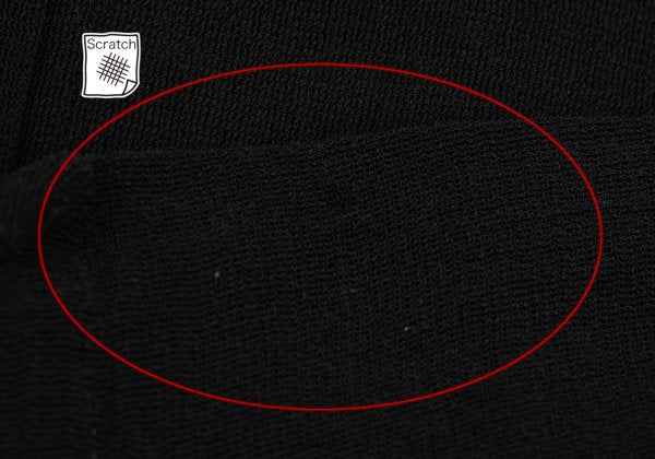 ISSEY MIYAKE PERMANENTE Sheer Cardigan Black Size M