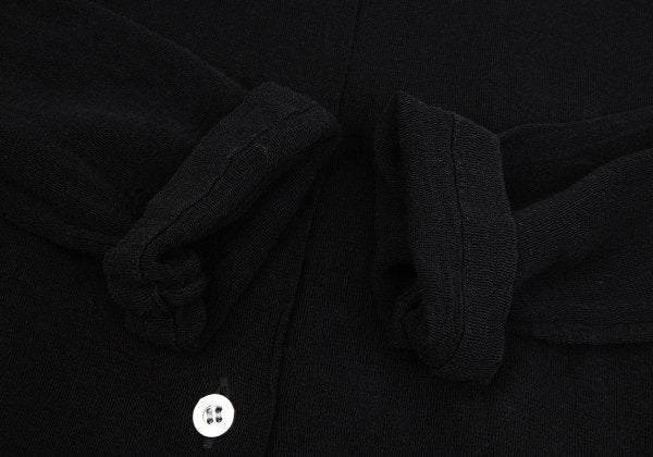 ISSEY MIYAKE PERMANENTE Sheer Cardigan Black Size M