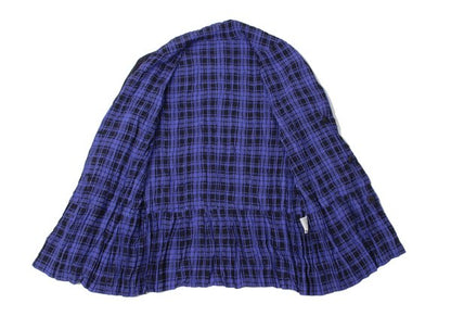 ISSEY MIYAKE Reversible Check Twist Pleat Jacket Size 2
