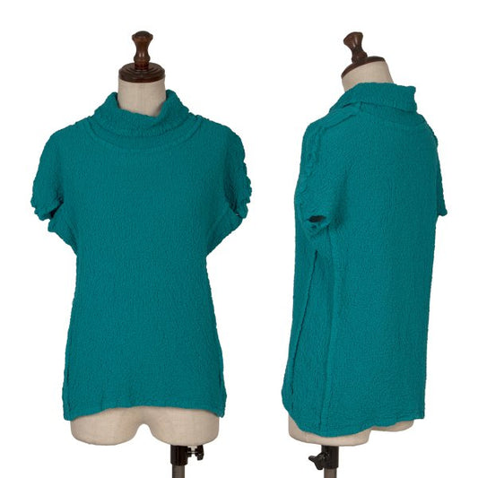 ISSEY MIYAKE me Cauliflower T-Shirt Turquoise Size F