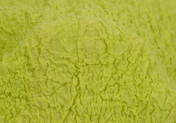 ISSEY MIYAKE me Cauliflower String Button Up Green Shirt Size F