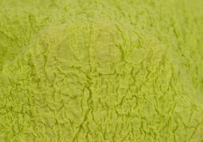 ISSEY MIYAKE me Cauliflower String Button Up Green Shirt Size F