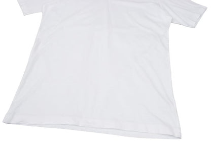 Yohji Yamamoto POUR HOMME Feather Print T-Shirt White Size 3