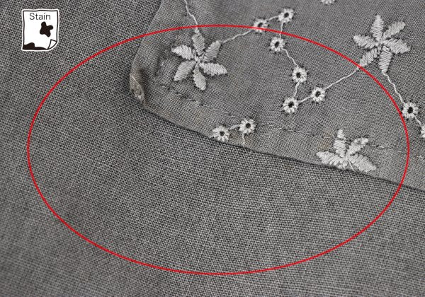 COMME des GARCONS Tricot Dyed Patchwork Skirt Gray Size S