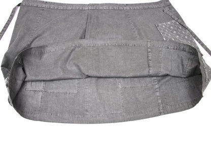 COMME des GARCONS Tricot Dyed Patchwork Skirt Gray Size S