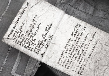 COMME des GARCONS Tricot Dyed Patchwork Skirt Gray Size S