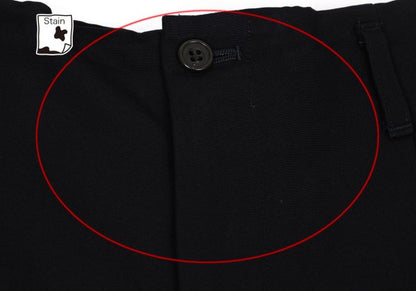 Jean Paul GAULTIER HOMME Wool Pleated Pants Blue Size 48