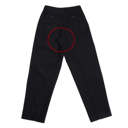 Jean Paul GAULTIER HOMME Wool Pleated Pants Blue Size 48