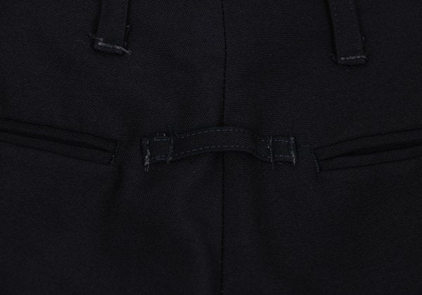 Jean Paul GAULTIER HOMME Wool Pleated Pants Blue Size 48