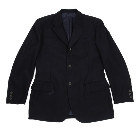 Jean Paul GAULTIER HOMME Wool Jacket Navy Size 48