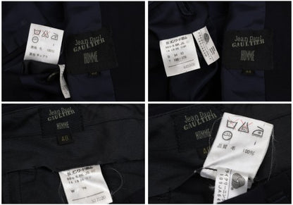Jean Paul GAULTIER HOMME Wool Jacket Navy Size 48