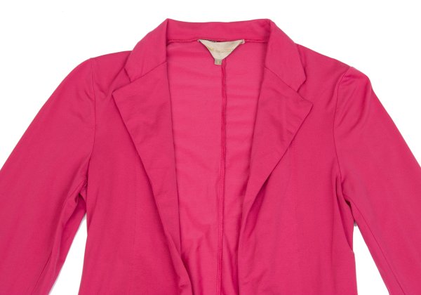 COMME des GARCONS Garment Dyed Frill Tape Jacket Pink Size M