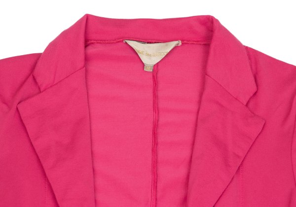 COMME des GARCONS Garment Dyed Frill Tape Jacket Pink Size M