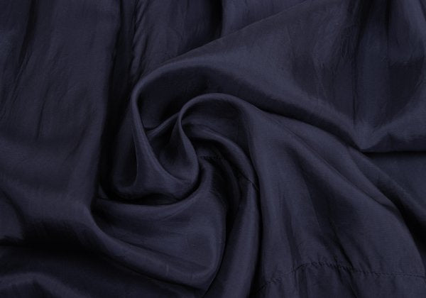 COMME des GARCONS Box Pleat Sleeveless Dress Navy Size S