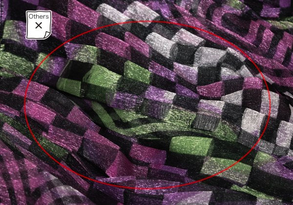 COMME des GARCONS Geometric Gathered Blouse Multi Size S