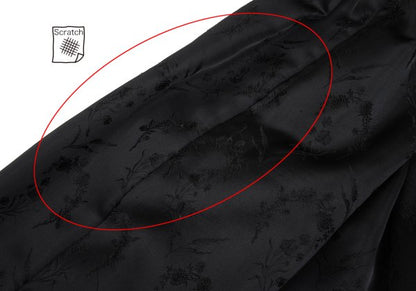 COMME des GARCONS Botanical Jacquard Half Skirt Black Size S