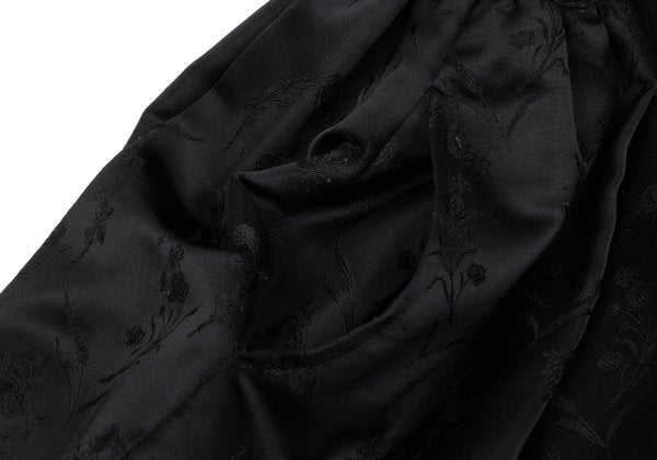 COMME des GARCONS Botanical Jacquard Half Skirt Black Size S