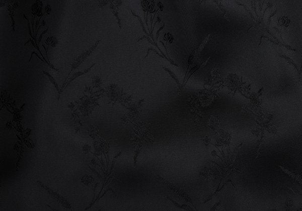 COMME des GARCONS Botanical Jacquard Half Skirt Black Size S