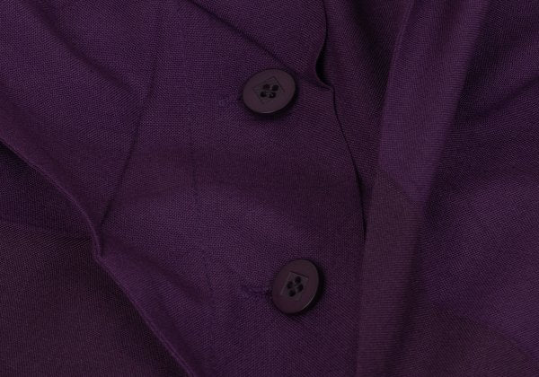ISSEY MIYAKE 132 5. Origami Sleeveless Dress Purple Size 3